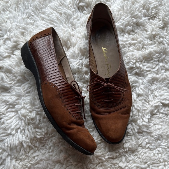 Ferragamo‎ Leather Loafers